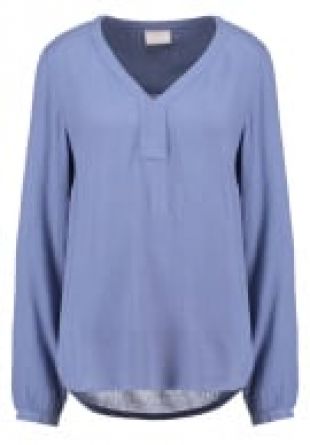 blouse bleue