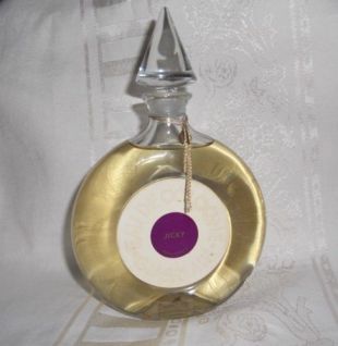 JICKY BY GUERLAIN GLASS STOPPER WATCH BOTTLE PARIS