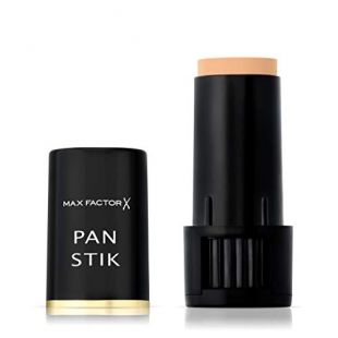 Max Factor Pan Stik Foundation, 13 Noveau Beige, Full Coverage and Smooth Texture for Dewy Skin Look, 9 g