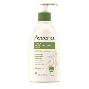 Aveeno Active Naturals Daily Moisturizing Body Lotion With Sunscreen Spf 15 - 12 Oz