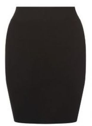 Ados - Jupe tube noire en jersey