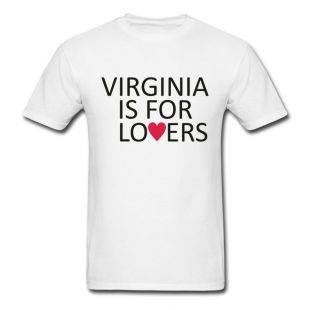 Virginia is for lovers t-shirt