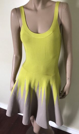 robe jaune taille M