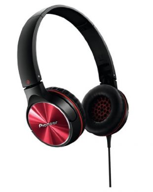 Pioneer SE-MJ532 - Auriculares de diadema cerrados, negro y dorado