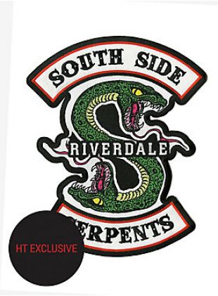 Riverdale Giant Southside Serpents Back Patch Hot Topic Exclusive
