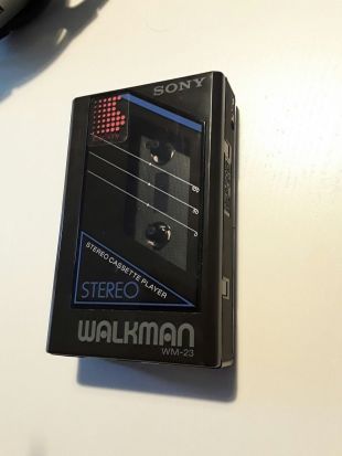 Sony walkman wm-23 lettore cassette vintage