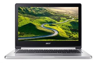 Acer Chromebook CB5-312T Ordinateur 2-en-1 Tactile 13,3" Gris (MediaTek Quad-Core, 4 Go de RAM, 32 Go eMMC, Chrome OS) [Ancien Modèle]