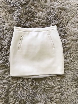 Jupe De Sport J Crew Active - Taille Haute - Blanc - Femme Taille M - Neuf Avec étiquettes