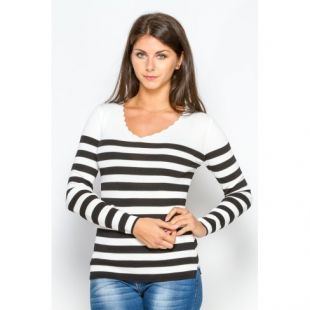 Princesse boutique - PULL MARINIERE NOIR
