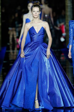 Robe Bleu Électrique Femme | Azur Divine