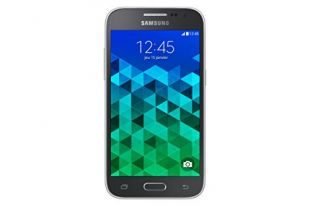 Samsung Galaxy Core Prime Value Edition Smartphone débloqué 4G (Ecran : 4,5 pouces - 8 Go - Simple MicroSIM - Android 5.1 Lollipop) Charcoal Gray