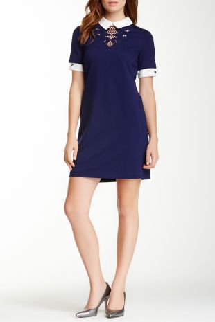 Zariah Embroidered Yoke Dress