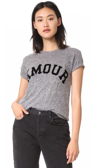 Amour Distressed Tee