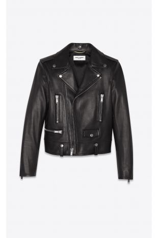 Motorcycle Jacket In Lambskin