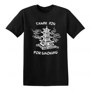 Growing Gardens Thank You For Smoking T-Shirt in Black
