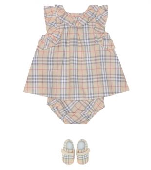 Ensemble burberry bébé hot sale