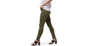 Moto Jamie Jeans Olive