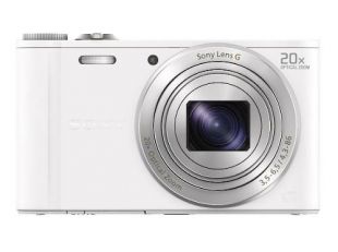 Sony Cyber-Shot DSC-WX300 Digital Camera, White