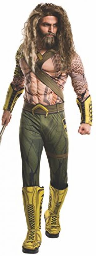  	Rubie's Men's Batman v Superman: Dawn of Justice Aquaman Costume, X-Large, Multi