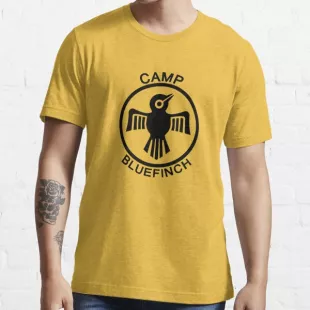 Camp Bluefinch T-Shirt in yellow