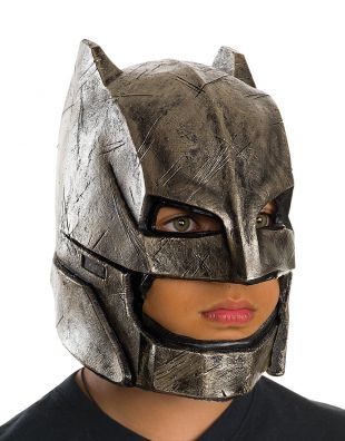 Batman v superman masque, kids batman armor full face mask, 6+ ans