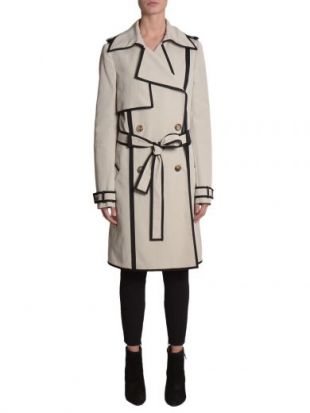 LANVIN Double Breasted Trench Coat