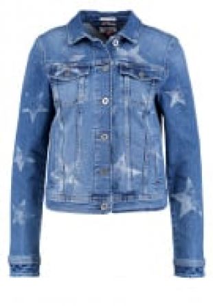 Tommy Hilfiger - veste en jean motif étoiles