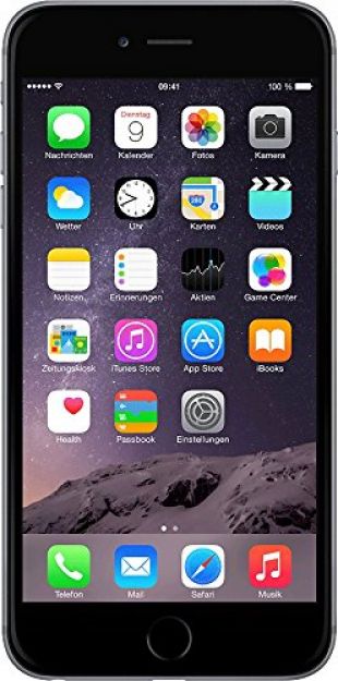 Apple iPhone 6 Plus Smartphone débloqué 4G (Ecran : 5.5 pouces - 16 Go - iOS 8) Gris Sidéral