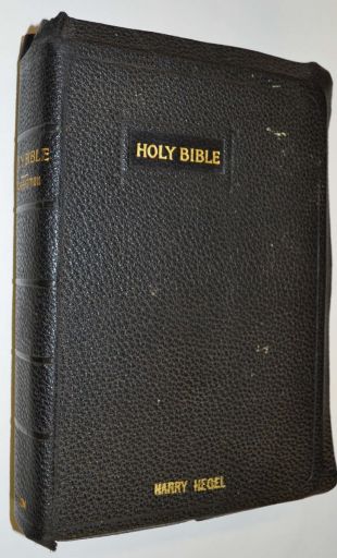 1940's HOLY BIBLE Teacher's Edition LEATHER BOUND Thomas Nelson