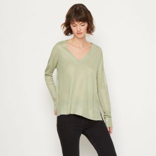 Monoprix Pull col V