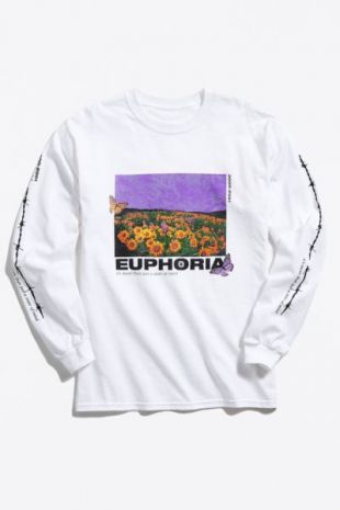 Urban Outfitters Euphoria Long Sleeve Tee