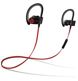 Beats by Dr dre Powerbeats2 Wireless In-Ear Bluetooth Headphone with Mic - Black (Renewed)