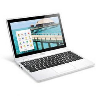 Acer C720P-2600 11.6" Touchscreen Chromebook Computer (Moonstone White)