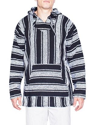 Brickline - Mens Poncho Hoodie Sweatshirt Pullover Fleece Drawstring ...