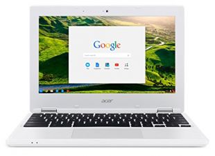 [Ancien Modèle] Acer Chromebook CB3-131-C2V4 11" Blanc (Intel Celeron, 2 Go de RAM, Mémoire 16 Go Chrome OS)
