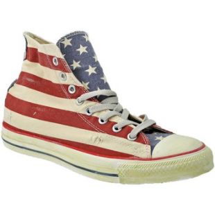 Converse Vintage USA Flag Baskets montantes
