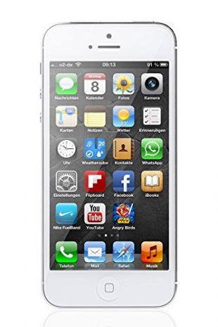 Apple iPhone 5 Blanc 16GB Smartphone Débloqué (Reconditionné)