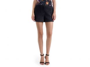Ted Baker Women's Blue Farish Tweed Suit Shorts