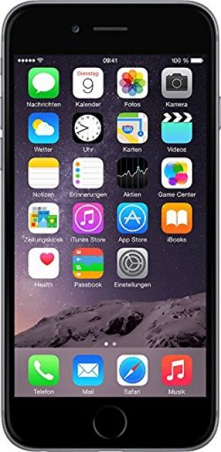 Apple iPhone 6 Smartphone débloqué 4G (Ecran : 4.7 pouces - 16 Go - iOS 8) Gris Sidéral