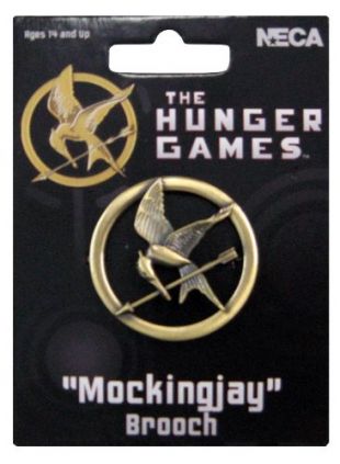 NECA The Hunger Games Replik 1/1 Mockingjay Brosche (Buch-Version)