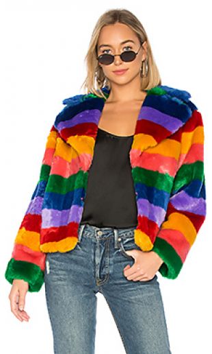 Thora faux fur jacket