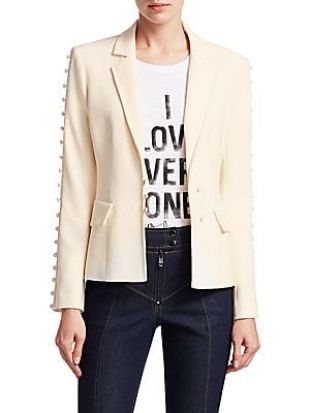 Vivianna Button Sleeve Blazer