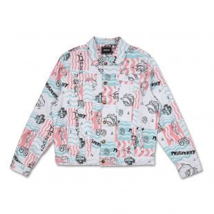 Pink dolphin shop jean jacket