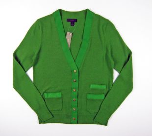 J.Crew Harlow cardigan sweater size S Bright Meadow