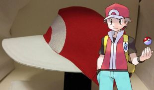 Dresseur Red hat - Pokemon rouge feu/vert feuille Cosplay