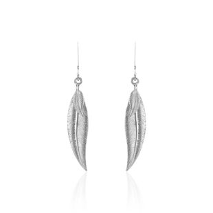 boucles d'oreilles plume