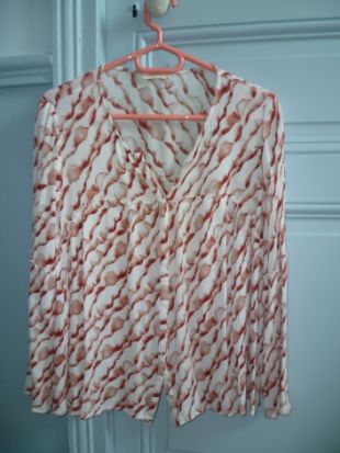 Blouse Vintage Belle - Soie Mélangée Noire - Taille 34/36 - Occasion Impeccable