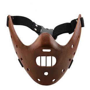 Floureon Halloween Cosplay Mask Payday 2 Dallas Clover Chains Wolf Replica Resin Mask (Hannibal)