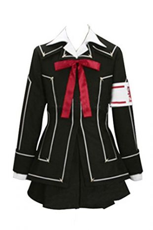 Vampire Knight Day Class Girl Kurosu Yuuki Cosplay Costume