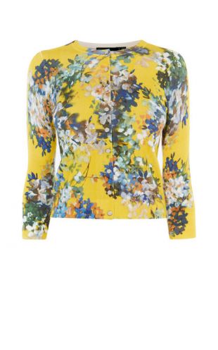 Floral Print Cardigan